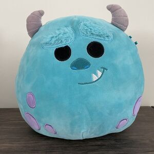 Squishmallow‎ Official Kellytoy Disney Monsters Inc Sully 11" Plush Toy No Tags